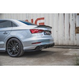 Диффузор заднего бампера на Audi S3 8V